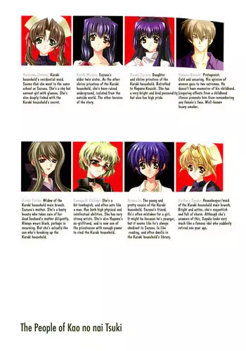 Kao no nai Tsuki Comic Chaper 1 & 2